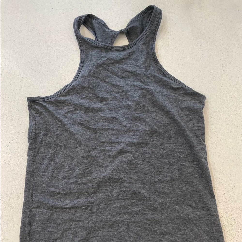 Gray Lululemon tank